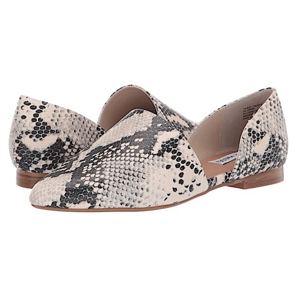 SALE! Steve Madden, Talent, d’Orsay, Natural Snake